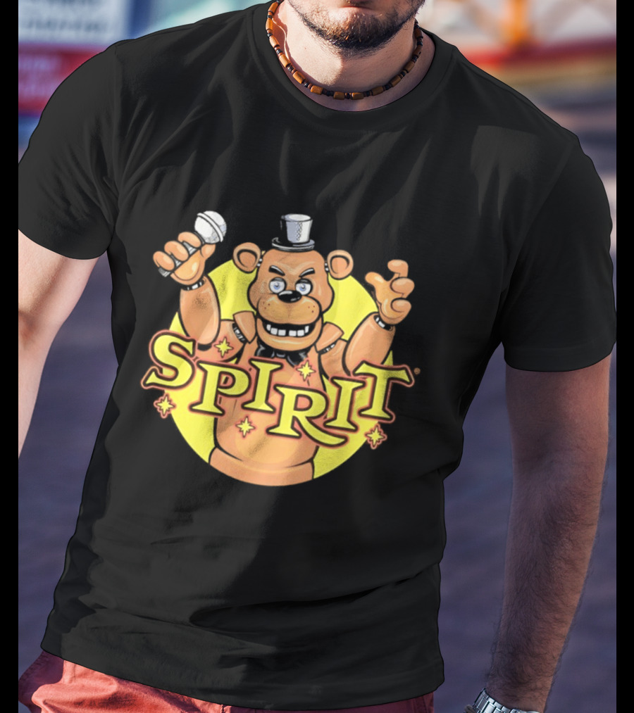 Five Nights At Freddy's Spirit Halloween Freddy Fazbear Animation T-Shirt