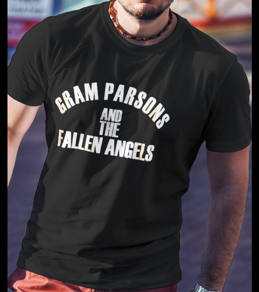 Gram Parsons And The Fallen Angels Country Rock Band T-Shirt