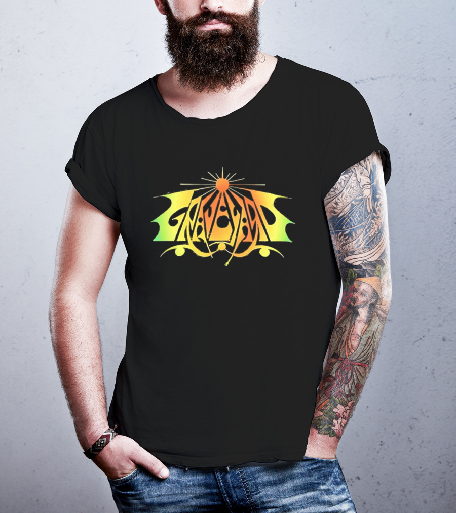Graveyard Fever Vibrant Gothic Sunburst T-Shirt
