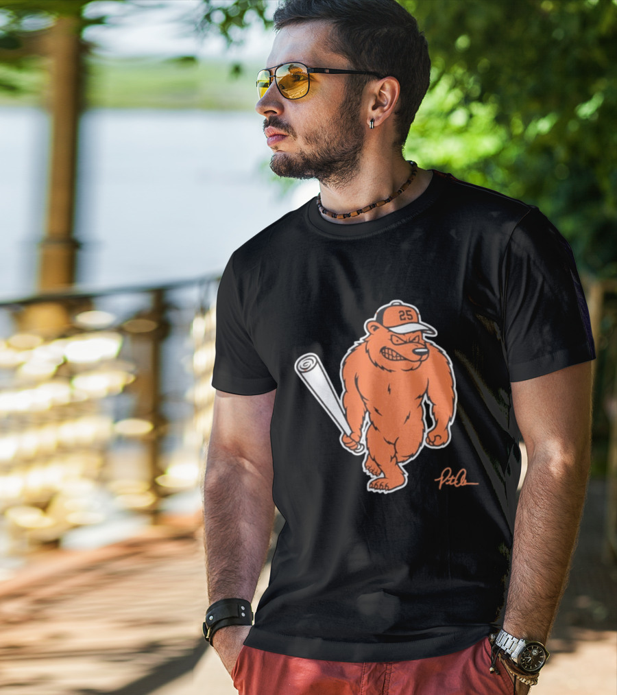 Polar Bear Pete 25 Baltimore Orioles MLB 2026 Season T-Shirt