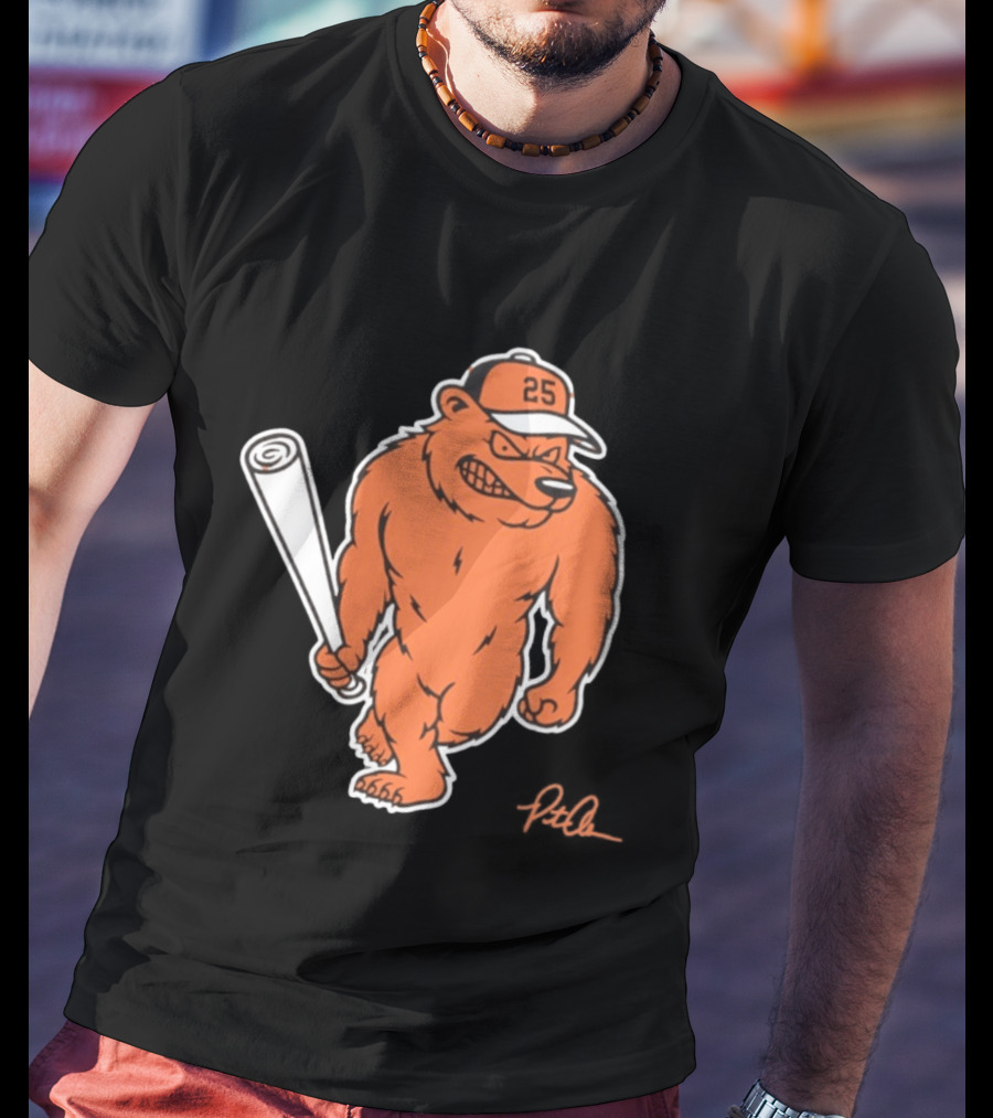 Polar Bear Pete 25 Baltimore Orioles MLB 2026 Season T-Shirt