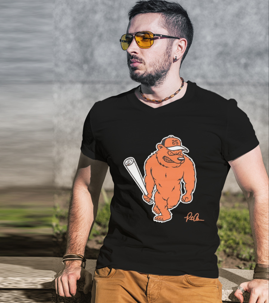 Polar Bear Pete 25 Baltimore Orioles MLB 2026 Season T-Shirt