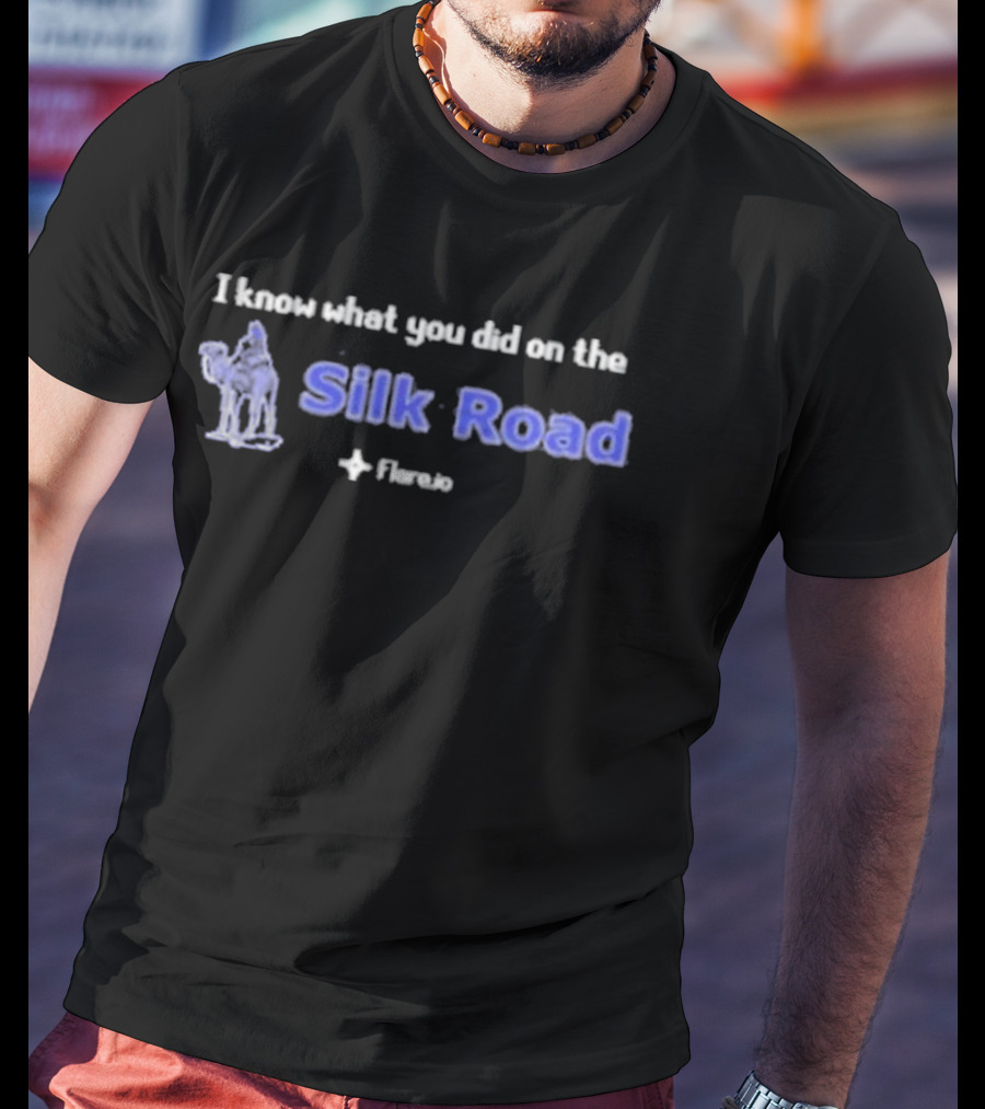 I Know What You Did On The Silk Road Funny Adventure Meme With Camel And Floral T-Shirt