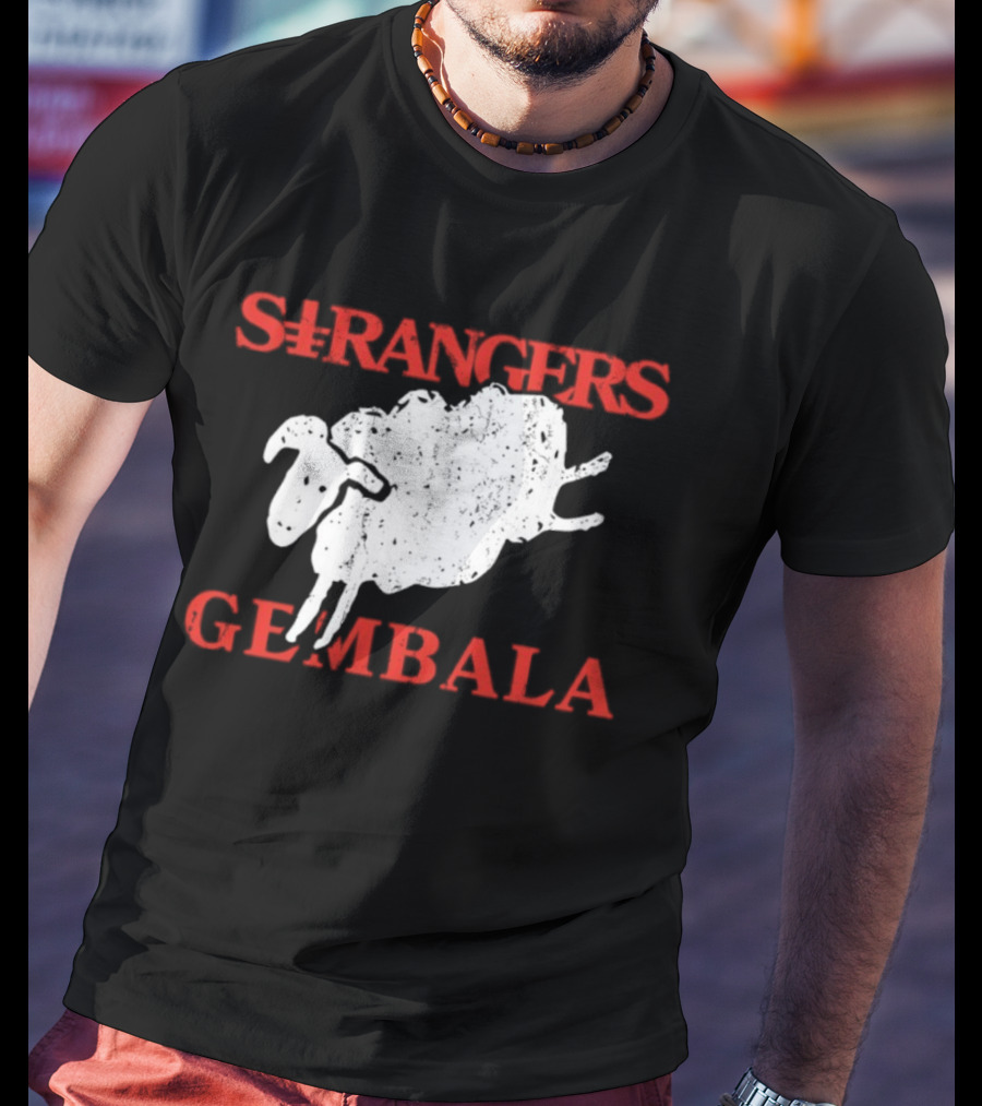 Strangers Gembala Sheep Art Teeshirt T-Shirt