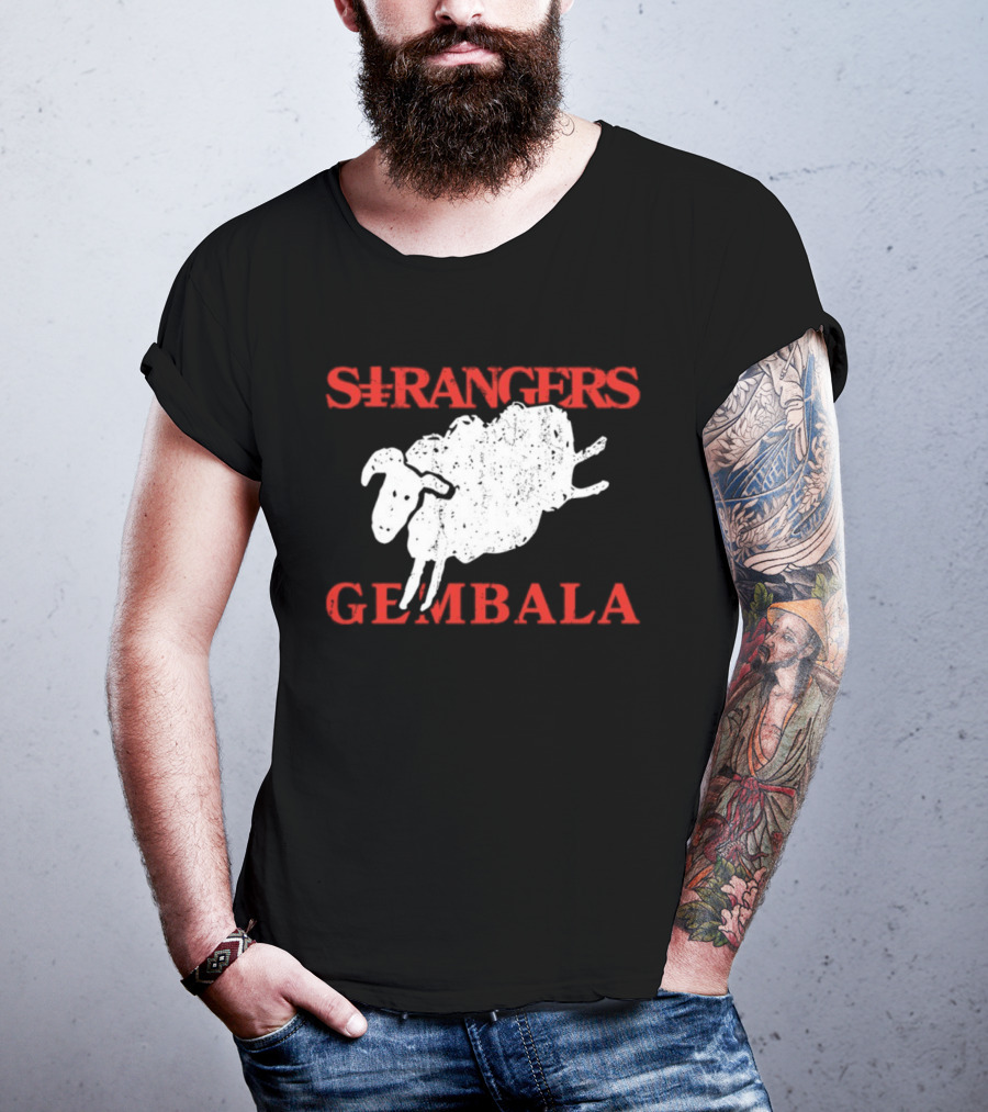 Strangers Gembala Sheep Art Teeshirt T-Shirt