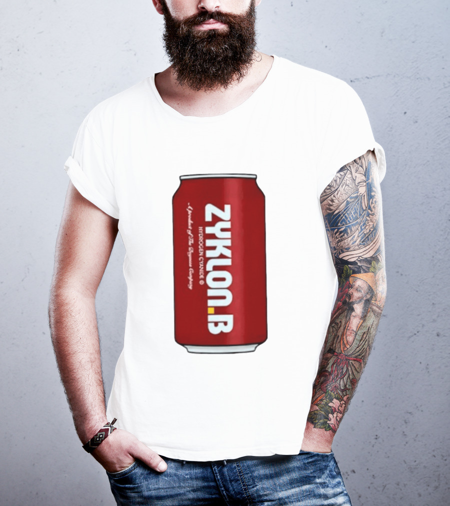 Zyklon B Hydrogen Cyanide A Product Of The Degesch Company T-Shirt