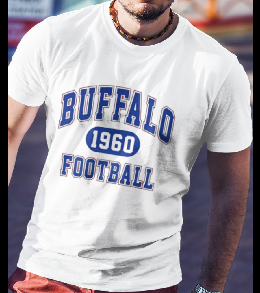 Buffalo 1960 Football Bills Classic Vintage Sports T-Shirt