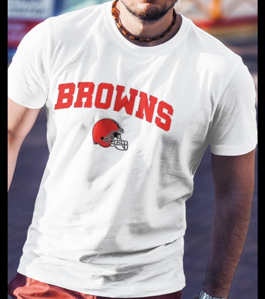 Cleveland Browns 2026 Season This Gardener Loves The Browns Helmet Football T-Shirt