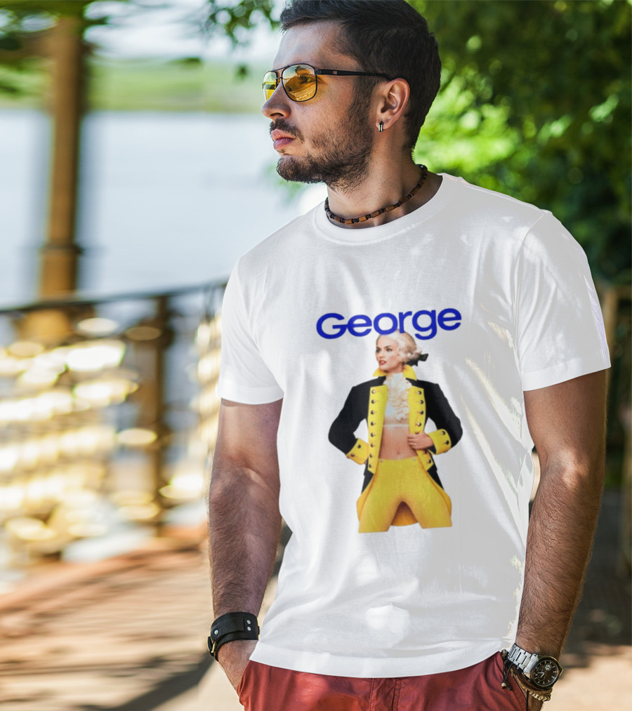 George Founding Fathers Historical Costume Colonial Attire T-Shirt