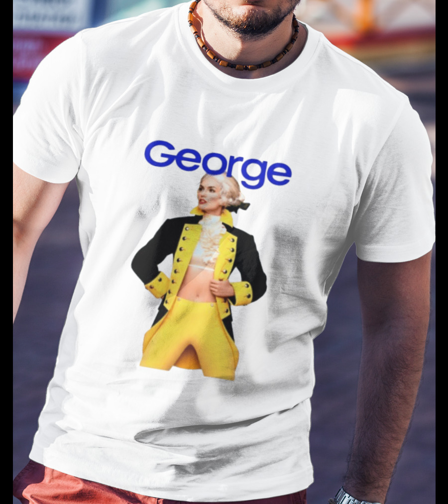 George Founding Fathers Historical Costume Colonial Attire T-Shirt