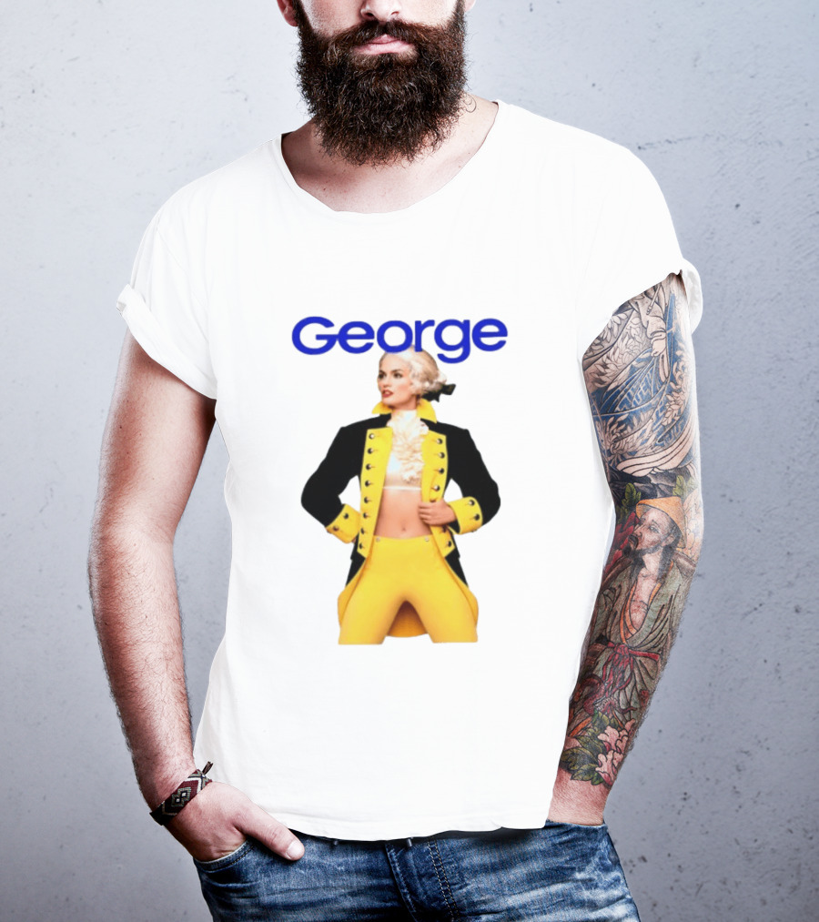George Founding Fathers Historical Costume Colonial Attire T-Shirt