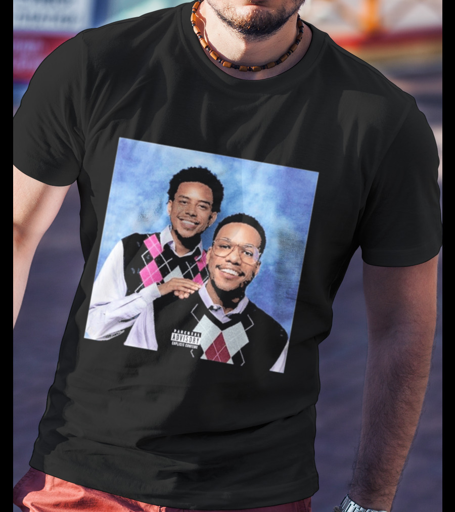 Anderson Paak Cordae Step Brothers Parody Album Cover T-Shirt