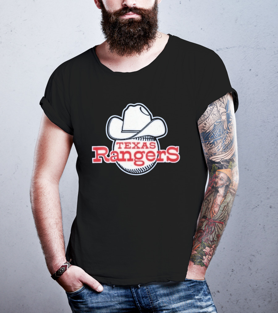 Texas Rangers 2026 Windbreaker Cowboy Hat Baseball T-Shirt
