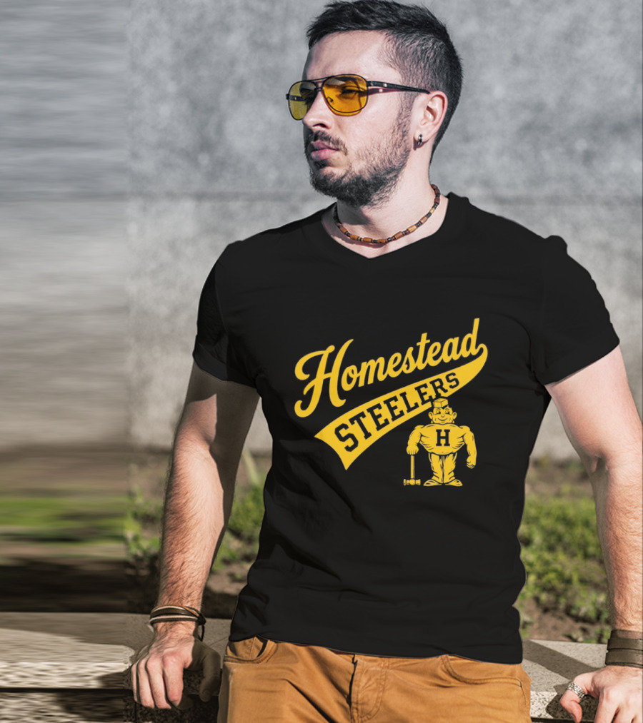 Homestead High Steelers H T-Shirt