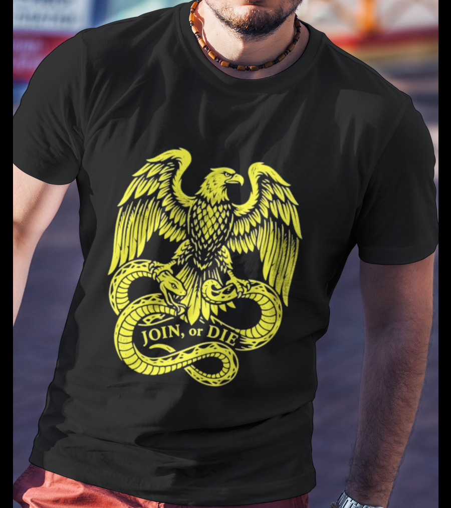 Join Or Die Eagle Snake T-Shirt