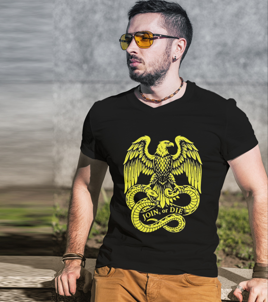 Join Or Die Eagle Snake T-Shirt