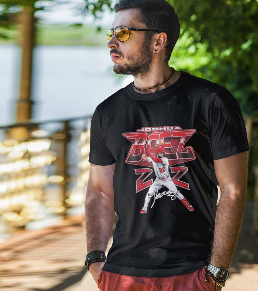 Joshua Baez 22 St. Louis Cardinals Baseball Player T-Shirt