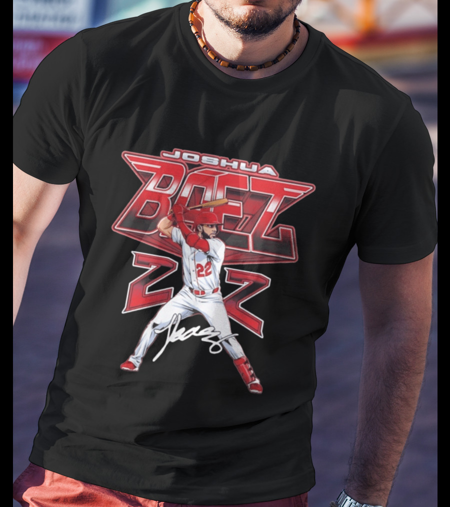 Joshua Baez 22 St. Louis Cardinals Baseball Player T-Shirt