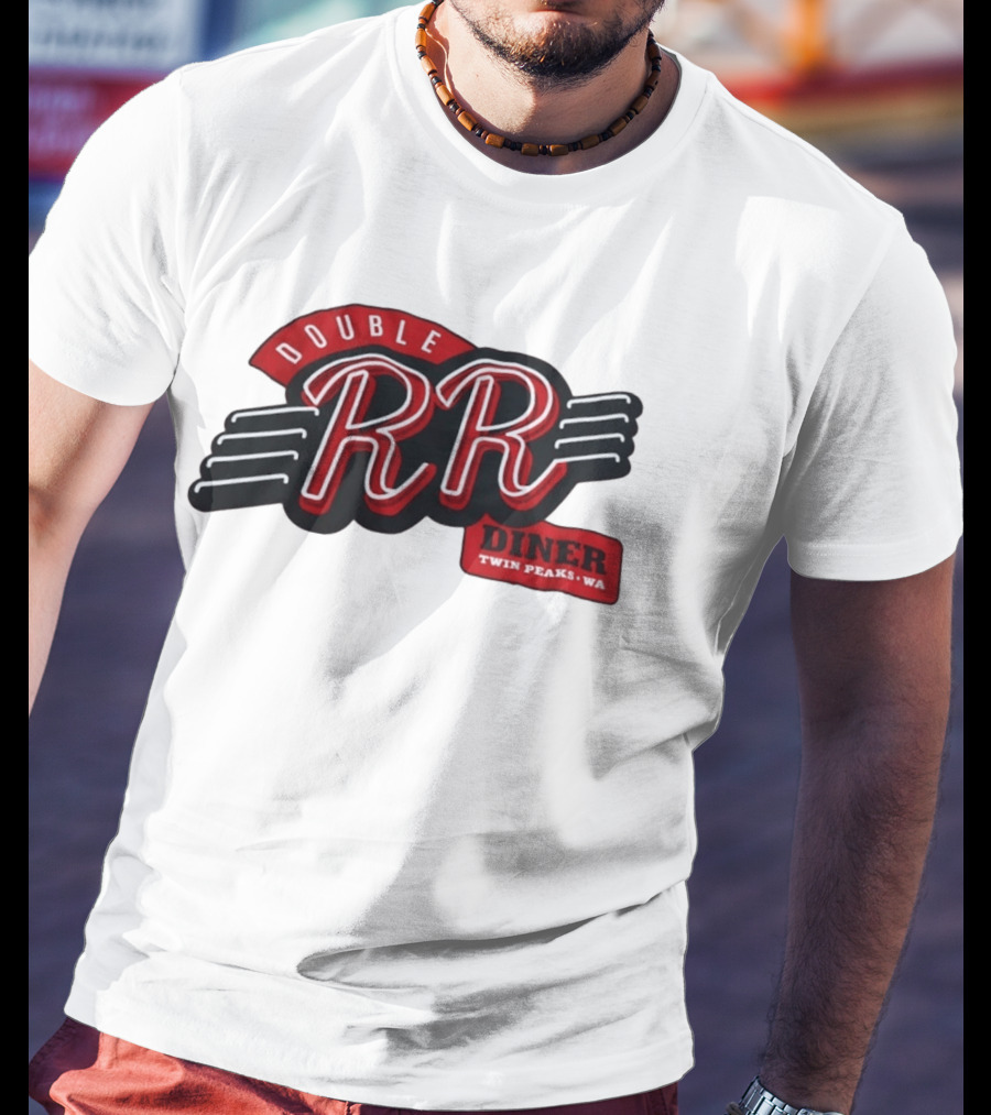 Double RR Diner Sign Twin Peaks WA T-Shirt