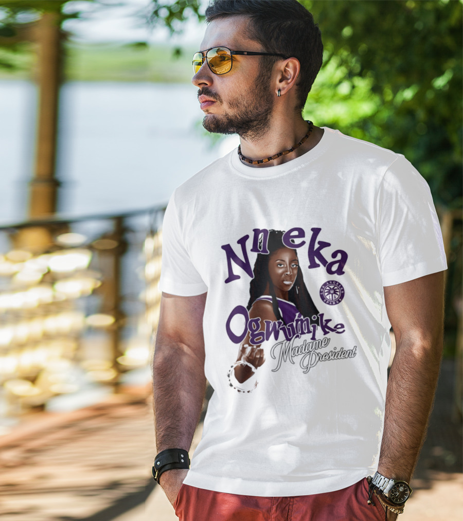 Nneka Ogwumike Madame President Los Angeles Sparks T-Shirt