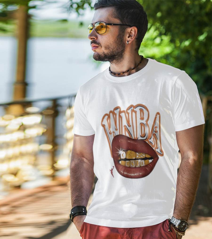 WNBA Grill Mouth Gold Teeth T-Shirt