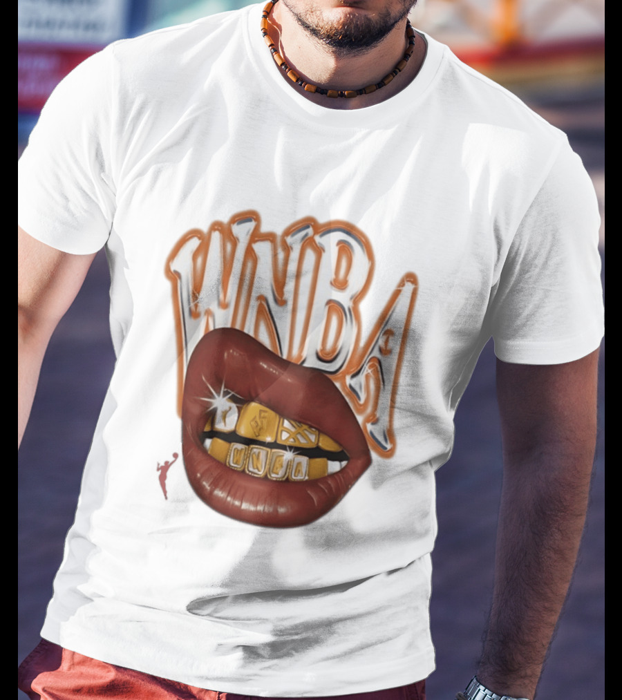 WNBA Grill Mouth Gold Teeth T-Shirt