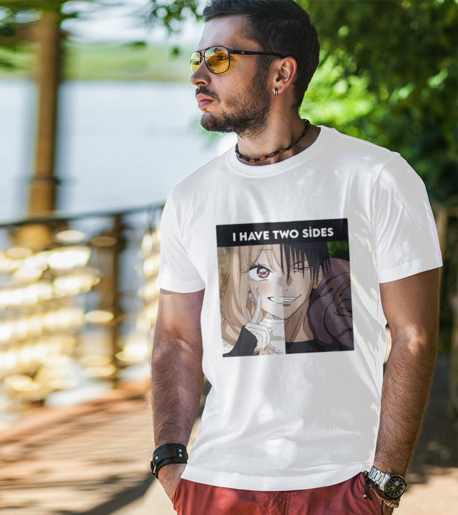 I Have Two Sides Toji Fushiguro And Marin Kitagawa Manga Characters T-Shirt