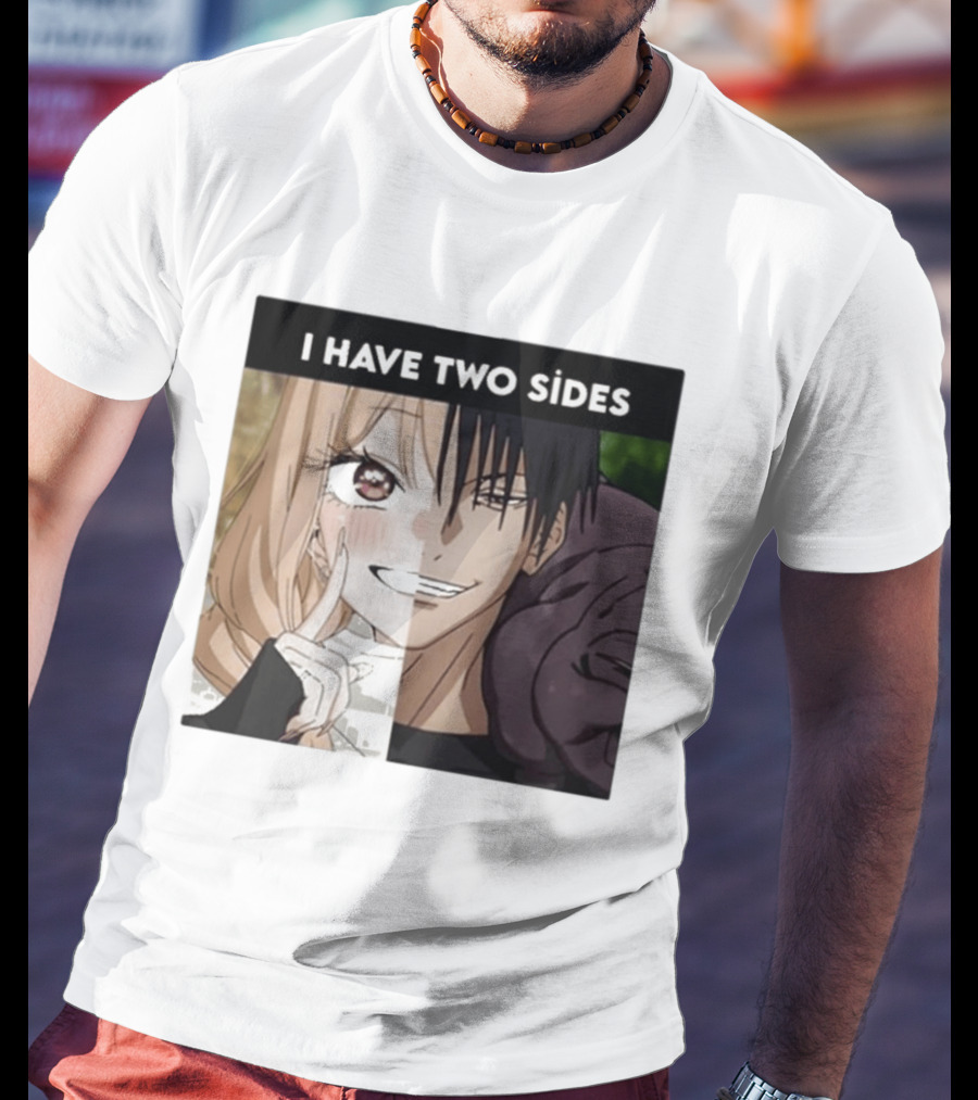 I Have Two Sides Toji Fushiguro And Marin Kitagawa Manga Characters T-Shirt