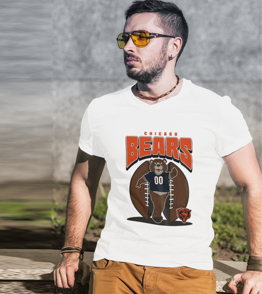 Chicago Bears Staley Da Bear Football Mania 2026 T-Shirt