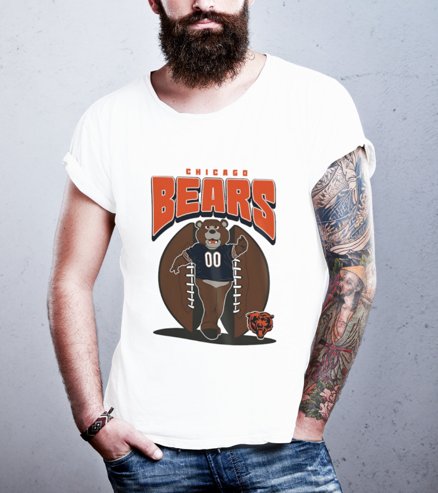 Chicago Bears Staley Da Bear Football Mania 2026 T-Shirt