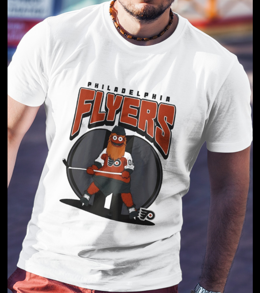 Philadelphia Flyers Gritty Mania NHL 2026 Hockey Mascot Fan Gear T-Shirt
