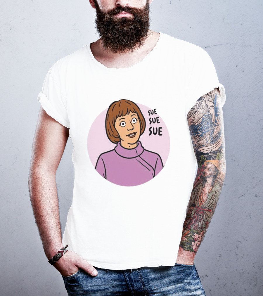 Ann Droid Linda Sue Sue Sue Iconic Catchphrase T-Shirt