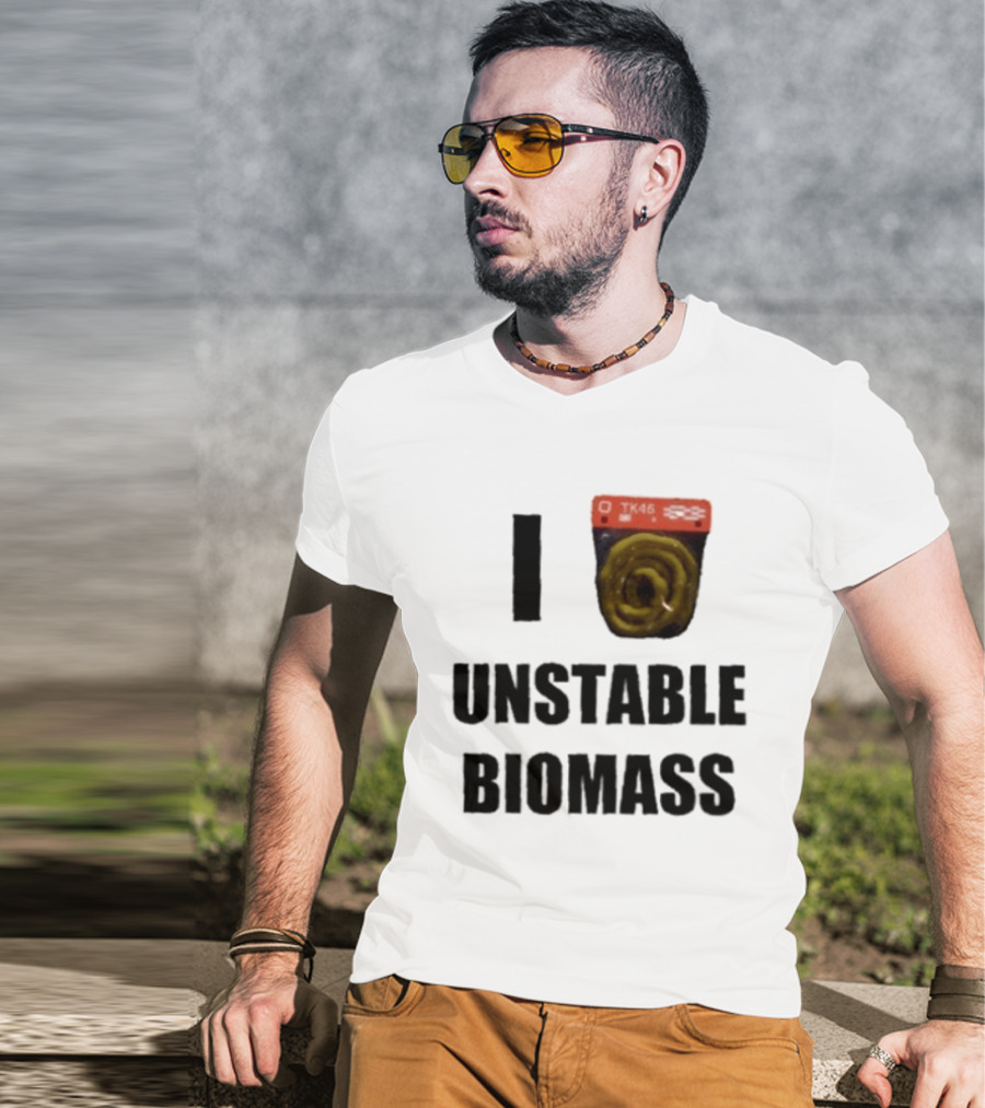 I Love Unstable Biomass TK45 Sci Fi Laboratory T-Shirt