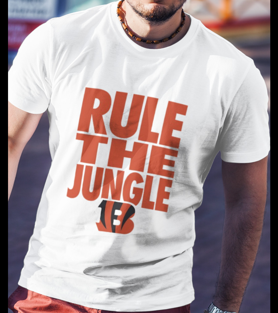 Cincinnati Bengals Rule The Jungle Bengals B T-Shirt
