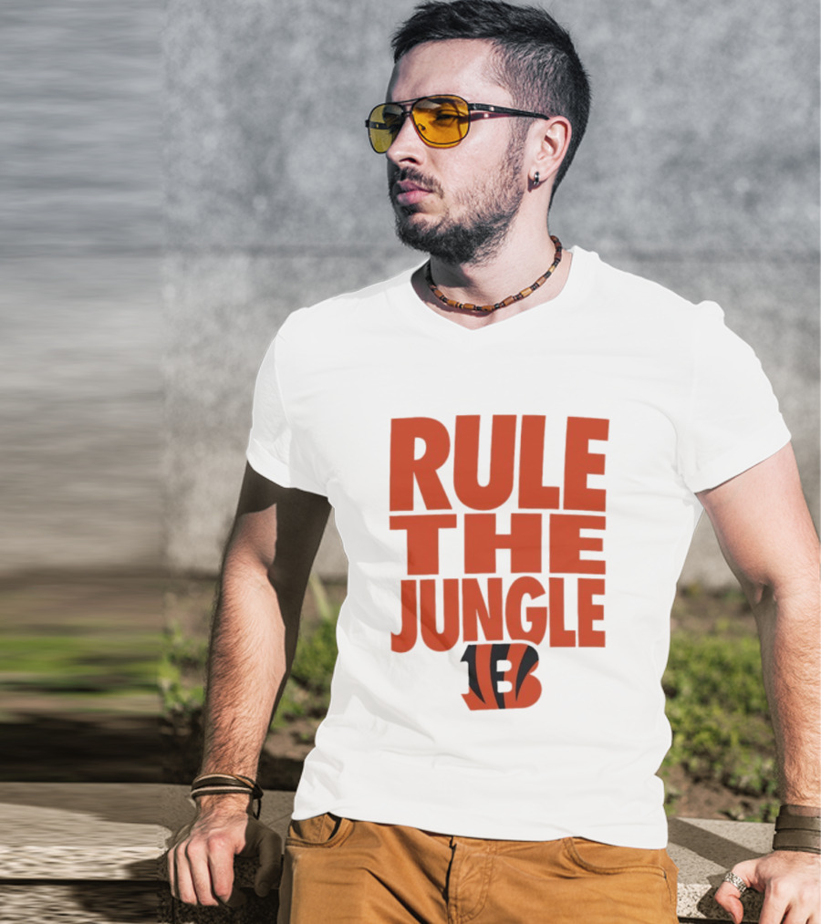Cincinnati Bengals Rule The Jungle Bengals B T-Shirt