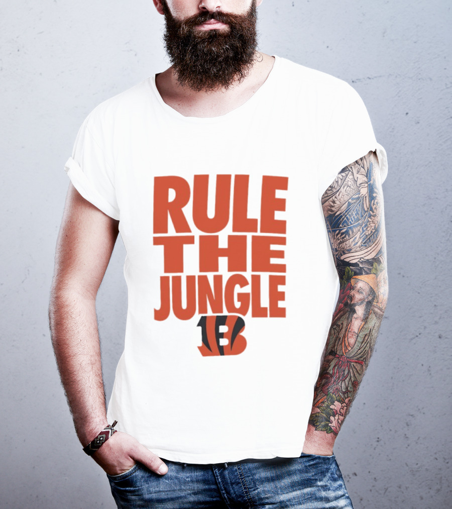 Cincinnati Bengals Rule The Jungle Bengals B T-Shirt