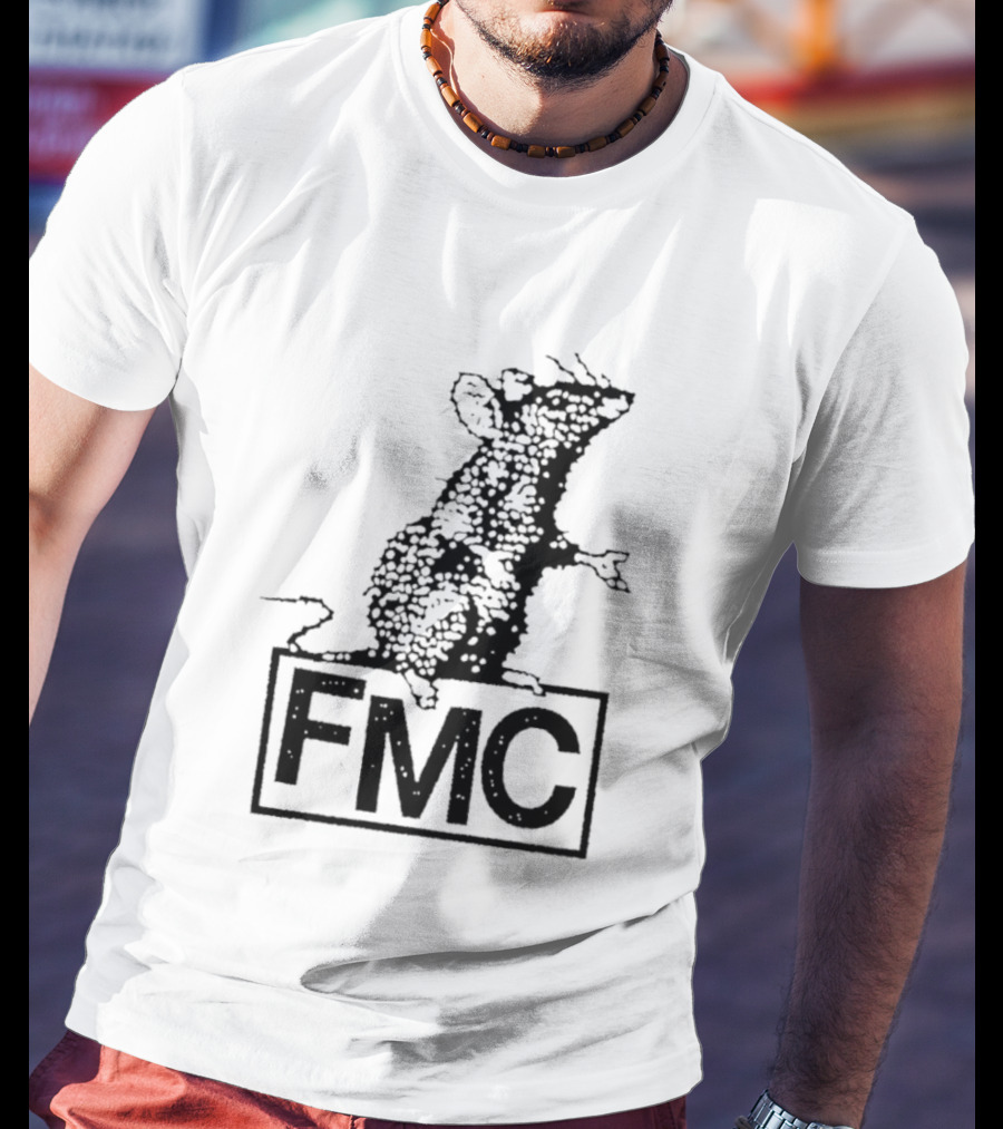 FMC Rat Rodent Sketch Drawing T-Shirt