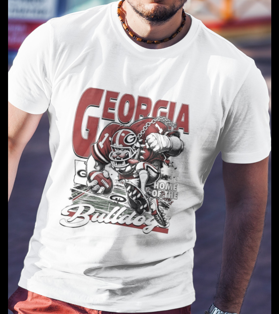 Georgia Bulldogs Home Of The Football Bulldogs T-Shirt