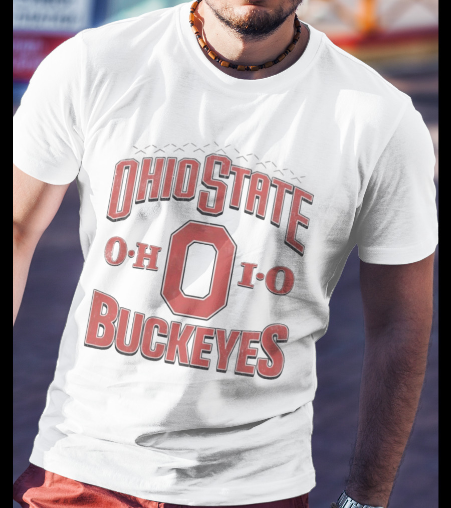 Ohio State Buckeyes College Football Ohio O Logo Buckeyes Fan Gear T-Shirt
