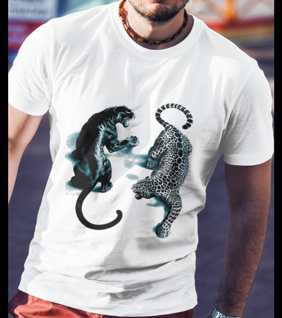Panthers Vs Jaguars Big Cat Showdown T-Shirt