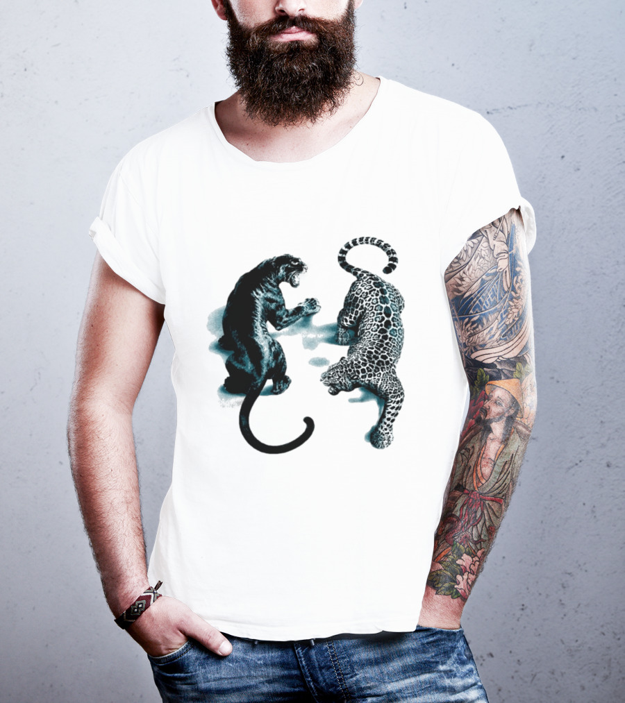 Panthers Vs Jaguars Big Cat Showdown T-Shirt