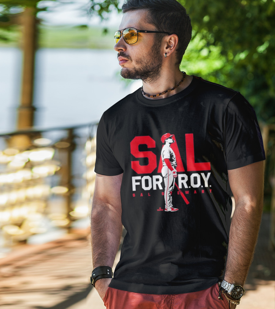 Cincinnati Reds Sal Stewart For Rookie Of The Year 2026 T-Shirt