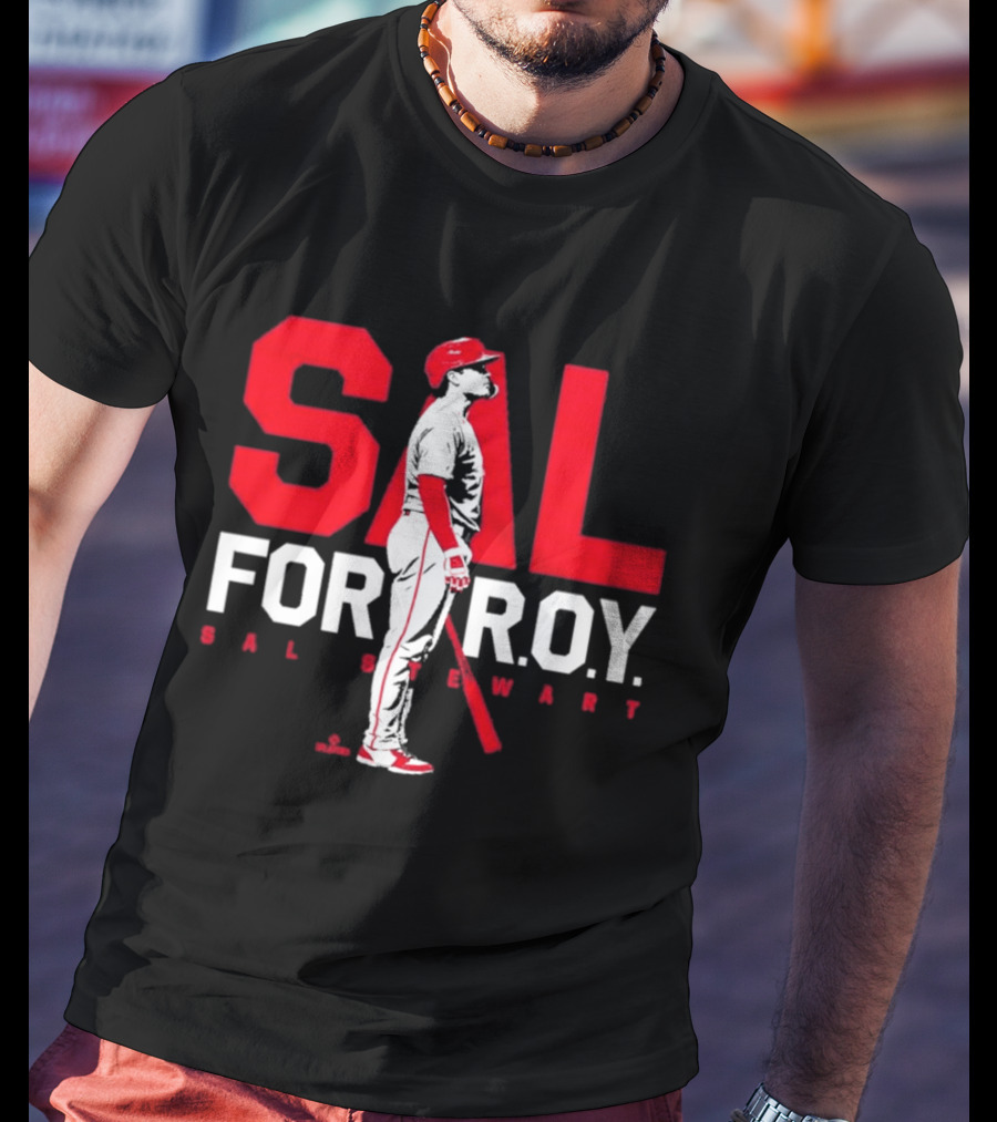 Cincinnati Reds Sal Stewart For Rookie Of The Year 2026 T-Shirt