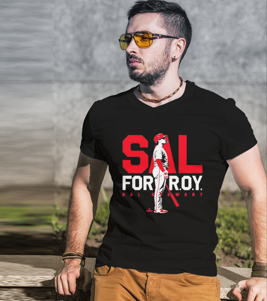 Cincinnati Reds Sal Stewart For Rookie Of The Year 2026 T-Shirt