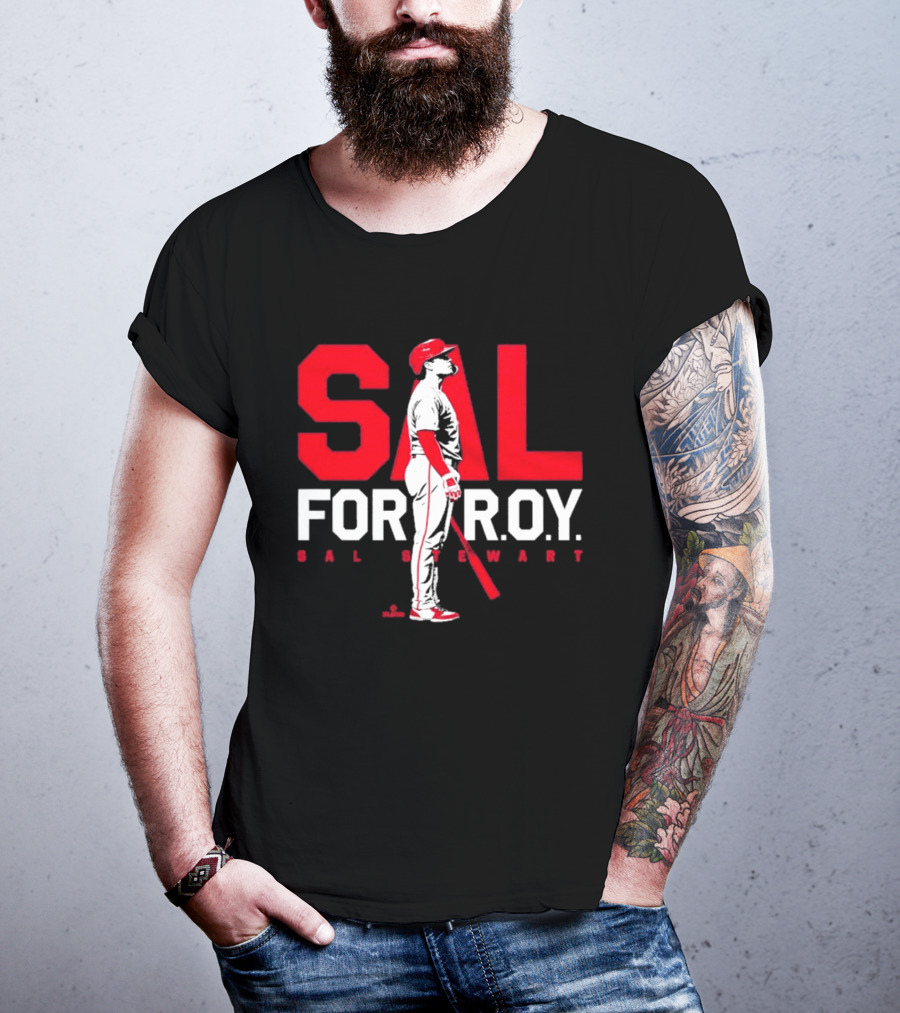 Cincinnati Reds Sal Stewart For Rookie Of The Year 2026 T-Shirt