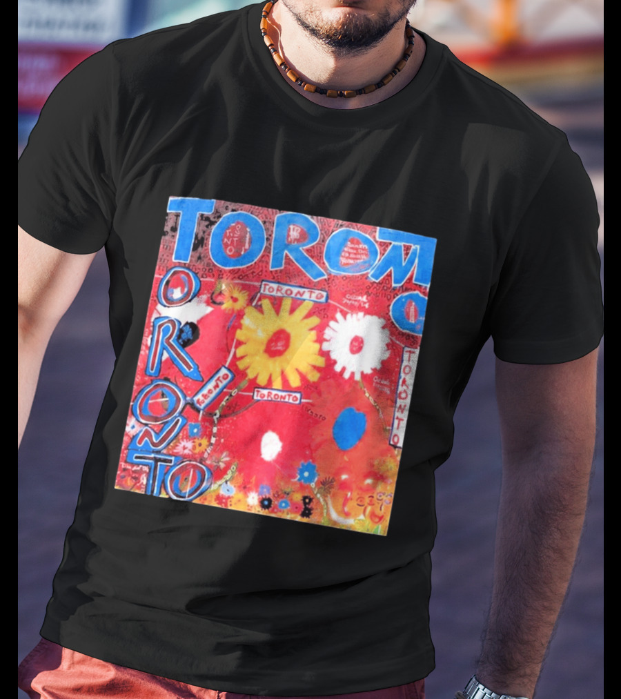 Dylan Cease Ago X Cease Eve Toronto Vibrant Floral T-Shirt