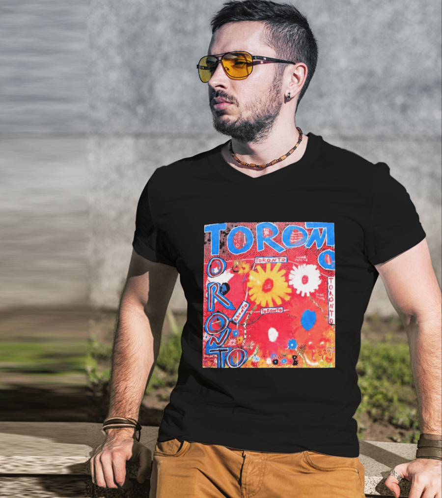 Dylan Cease Ago X Cease Eve Toronto Vibrant Floral T-Shirt