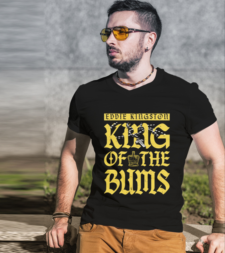 Eddie Kingston King Of The Bums Crown Wrestling T-Shirt