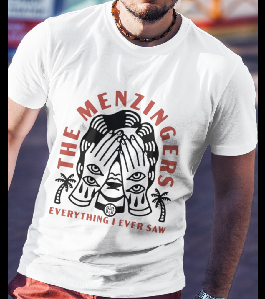 The Menzingers Everything I Ever Saw Indie Rock Face Palms T-Shirt
