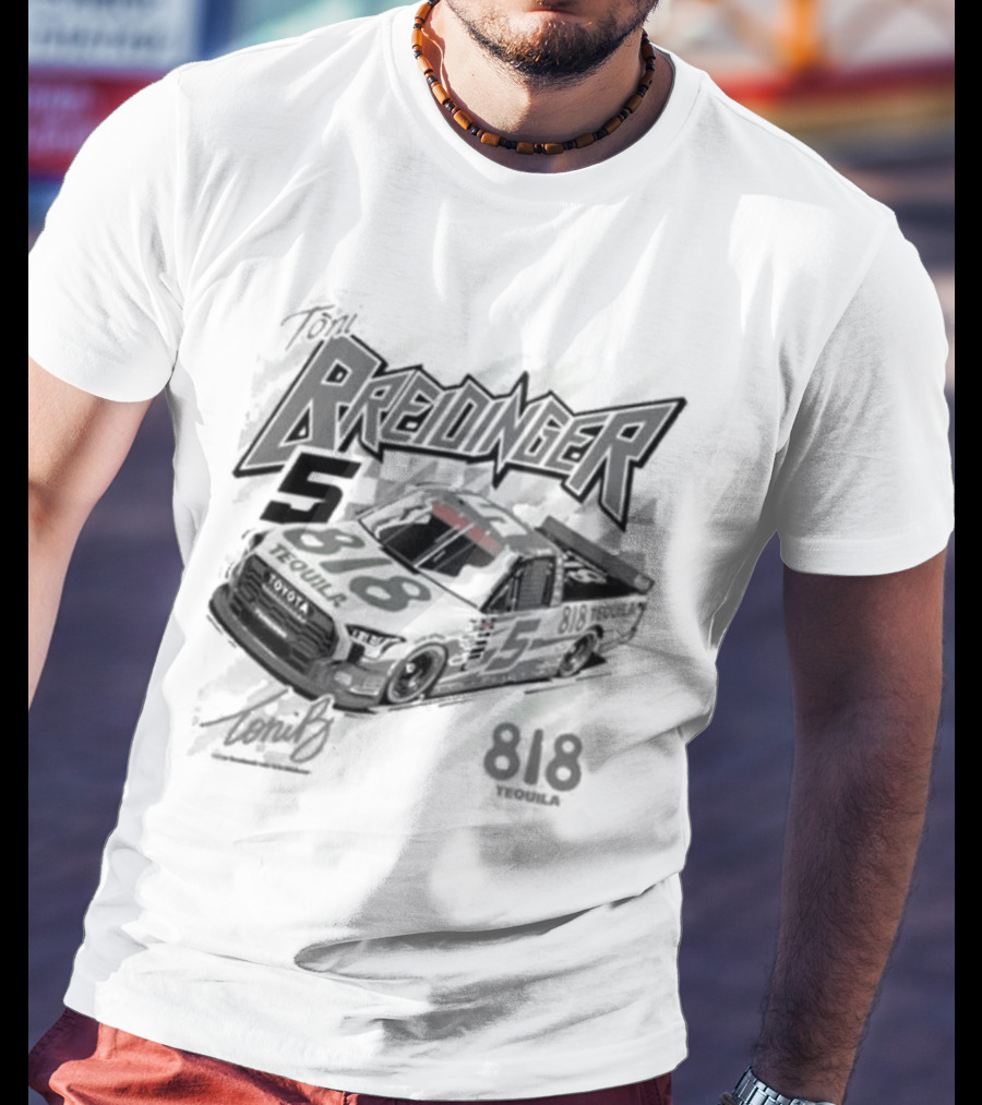 Toni Breidinger 818 Tequila Racing 55 NASCAR Car T-Shirt